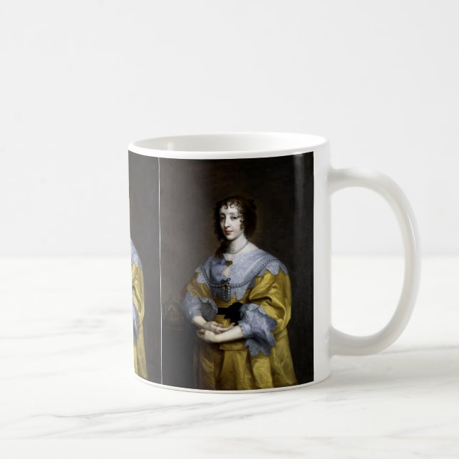 Taza De Café Reina Henrietta Maria (Derecha)