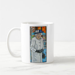 Taza De Café Reina Isabel en la estación de Paddington