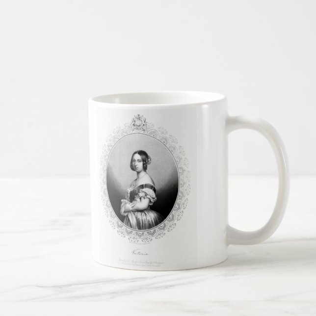 Taza De Café Reina joven Victoria (Derecha)