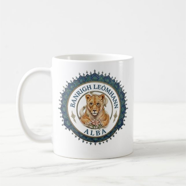 Taza De Café Reina León. Escocia (Izquierda)