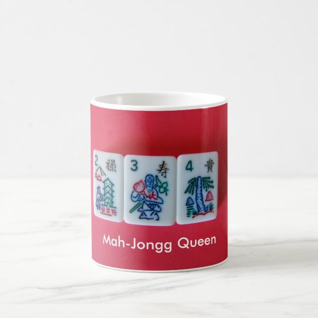 Taza De Café Reina Mah-Jongg (Centro)