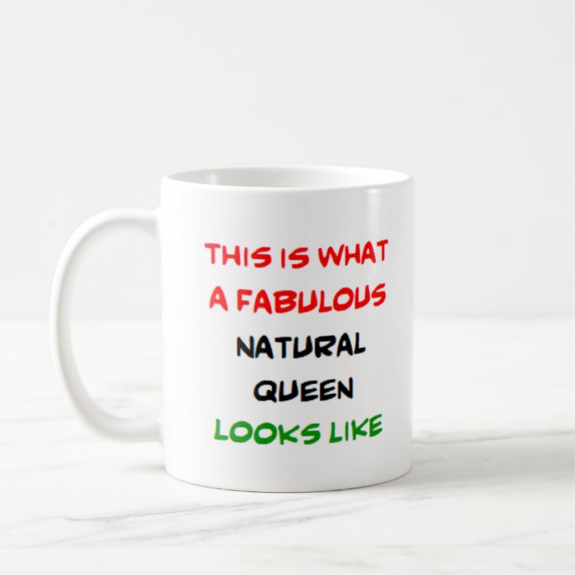 Taza De Café reina natural, fabuloso (Izquierda)