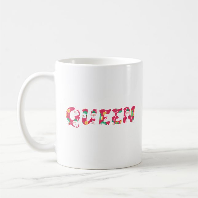 Taza De Café Reina navidad (Izquierda)