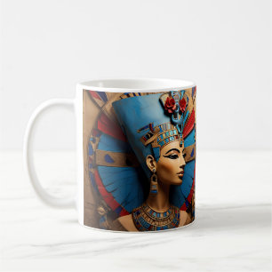 Taza De Café Reina Nefertiti