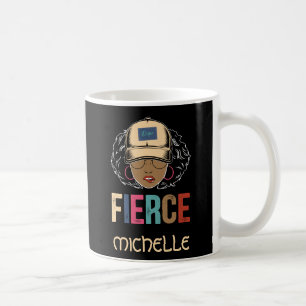 Taza De Café Reina negra   Feroz   Mujer negra