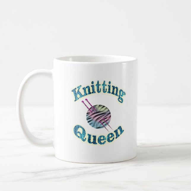 Taza De Café Reina que hace punto (Izquierda)