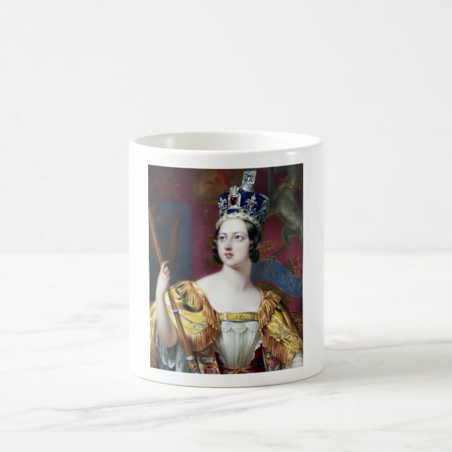 Taza De Café Reina Victoria del hueso de Henry Pierce (Centro)
