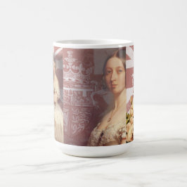 Taza De Café Reina Victoria del vintage