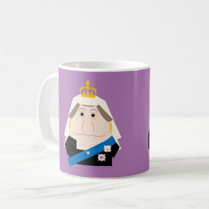 Taza De Café Reina Victoria y Príncipe Alberto