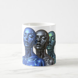 Taza De Café Reinas futuristas