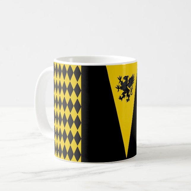 Taza De Café Reino de Artemisia Popular Badge Coffee Mug (Anverso izquierdo)