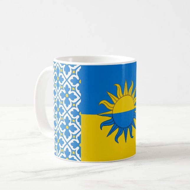 Taza De Café Reino de Atenveldt poblace badge coffee mug (Anverso izquierdo)
