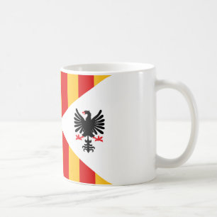 Taza De Café Reino de la bandera de Sicilia