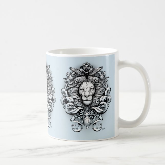 Taza De Café Reino de la Naturaleza (Derecha)