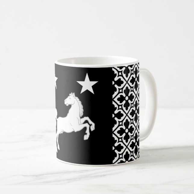 Taza De Café Reino de Méridies Populace Badge Coffee Mug (Anverso derecho)