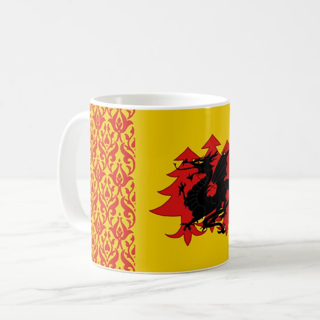 Taza De Café Reino del café Drachenwald (Anverso izquierdo)