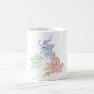 Taza De Café Reino Unido / Gran Bretaña e Irlanda del Norte / R