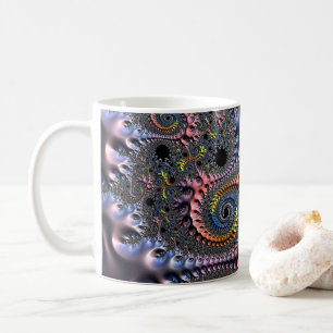 Taza De Café Reinos Espirales Infinitos