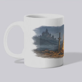 Taza De Café Reinos míticos Vigilia del Caballero