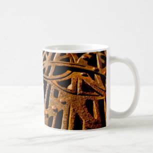 Taza De Café Reja Oxidada