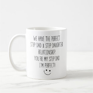 Taza De Café Relación divertida entre padrastro e hijastra