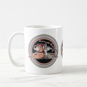 Taza De Café Relación Perro Gato