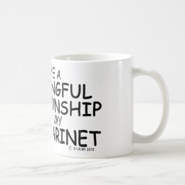 Taza De Café Relación significativa Bass Clarinet