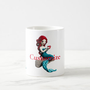 Taza De Café Relajación De Sirena Con Bebida Thunder_Cove