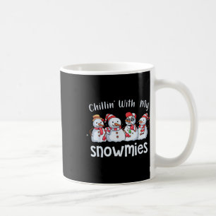Taza De Café Relajándome Con Mis Amigos De Nieve Pijama De Navi