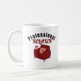 Taza De Café Relajante Profesional Diseño Divertido de Relajaci