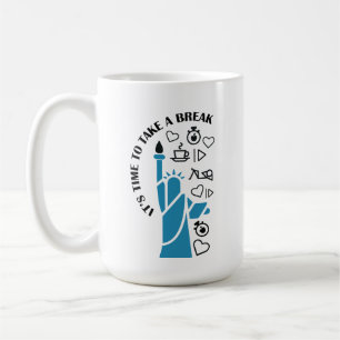 Taza De Café Relajantes vibraciones chill llenas de diversión t