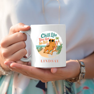 Taza De Café Relájate Como Si No Tuvieras Ninguna Cuenta — Gorr