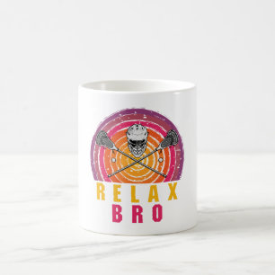 Taza De Café Relájate Hermano Lacrosse