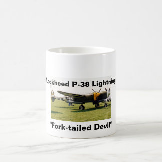 Taza De Café Relámpago de Lockheed P-38