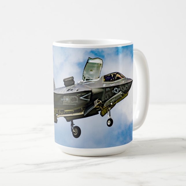 Taza De Café Relámpago II de F-35B (Anverso derecho)