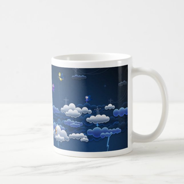 Taza De Café Relámpagos (Derecha)