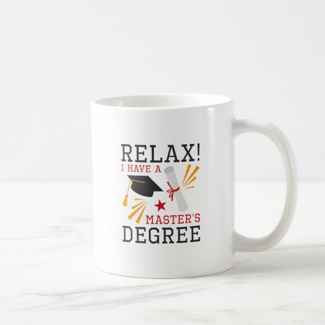 Taza De Café Relax Master's Grree (Derecha)