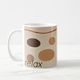 Taza De Café Relax Mug - Colección de retenes de Zen suave