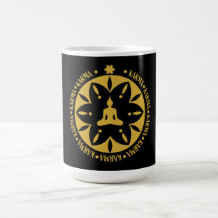 Taza De Café Religión budista de Karma - Budismo Seis saltos