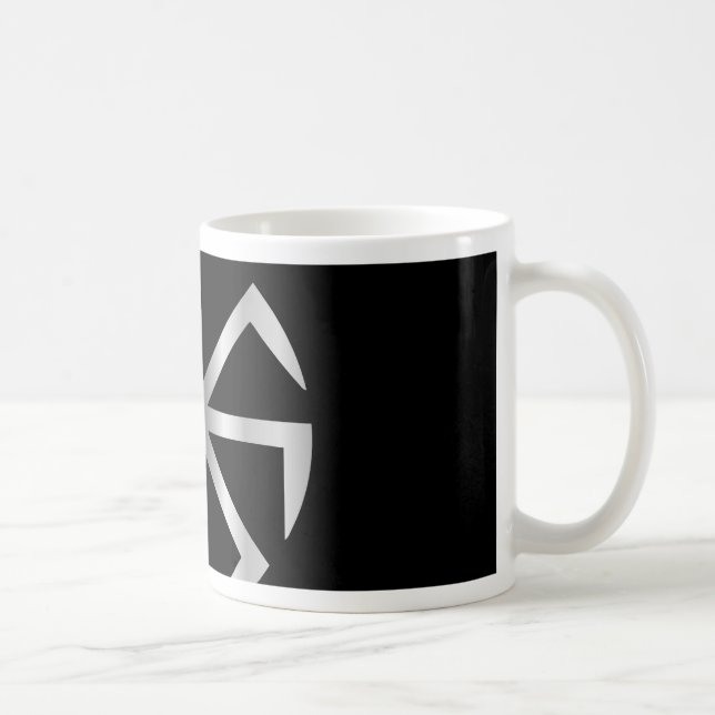 Taza De Café Religión de Slavik el símbolo de Kolovrat (Derecha)