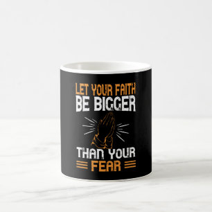 Taza De Café Religión - Que tu fe sea más grande