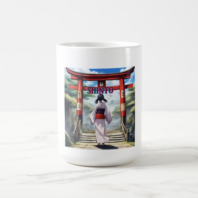 Taza De Café Religión Shinto japonesa (Centro)