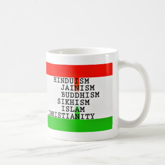 Taza De Café Religiones de identidad indias