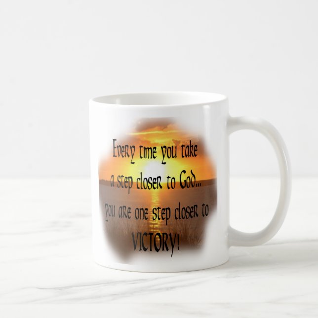 Taza de café religiosa inspiradora Arcoíris (Derecha)