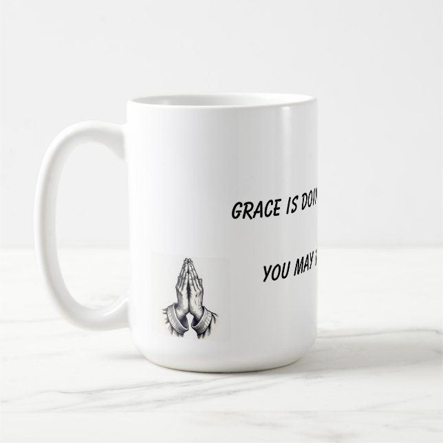 Taza De Café Religious Grace Lifting Mug (Izquierda)
