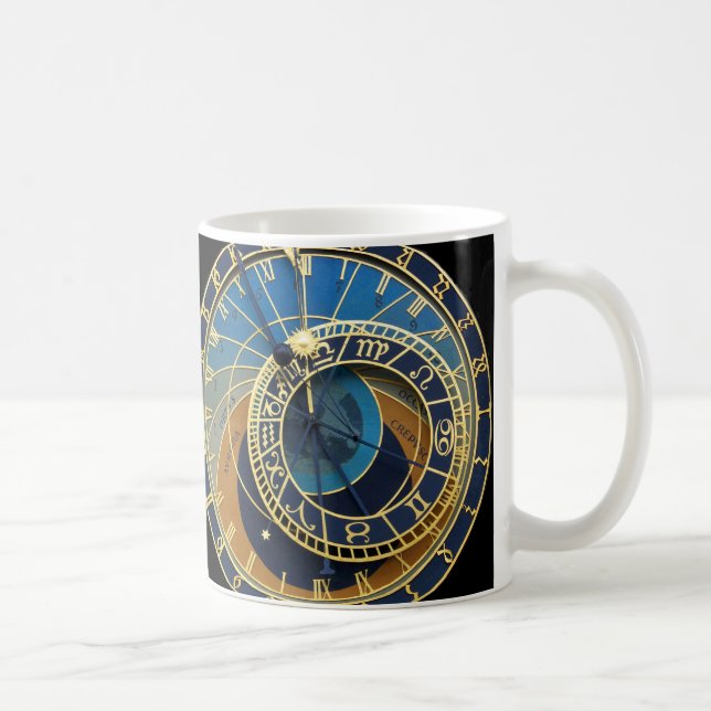 Taza De Café Reloj astronómico-Praga Orloj (Derecha)