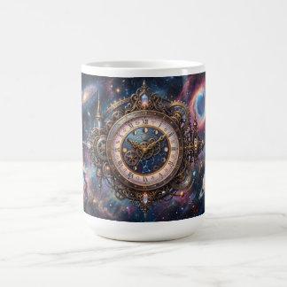 Taza De Café Reloj Cósmico