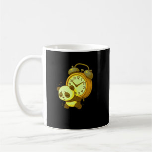 Taza De Café Reloj de alarma extragrande de panda dormilón esté