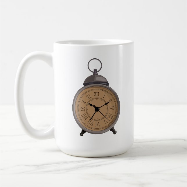 Taza De Café Reloj de alarmas venecianas adorable (Izquierda)