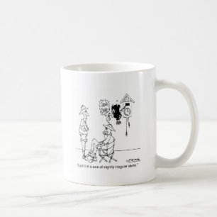 Taza De Café Reloj de cuco levemente irregular